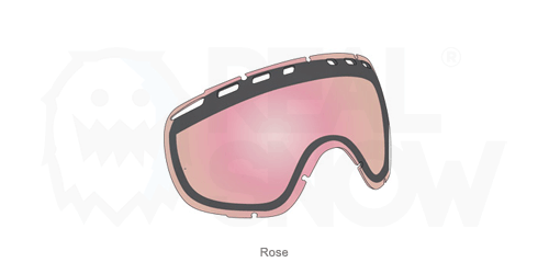 maschera snowboard rose